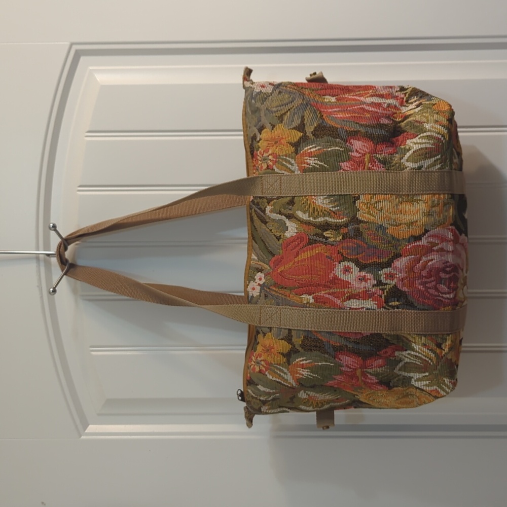 Vintage Adolfo Travel Bag - Picture 4 of 5